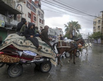 Z Rafáhu dosud uprchlo přes 110.000 lidí, uvádí OSN