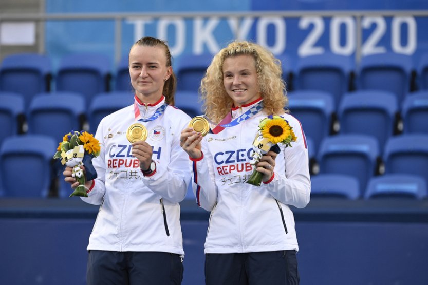 Tenistky Siniaková a Krejčíková budou v Paříži obhajovat olympijské zlato