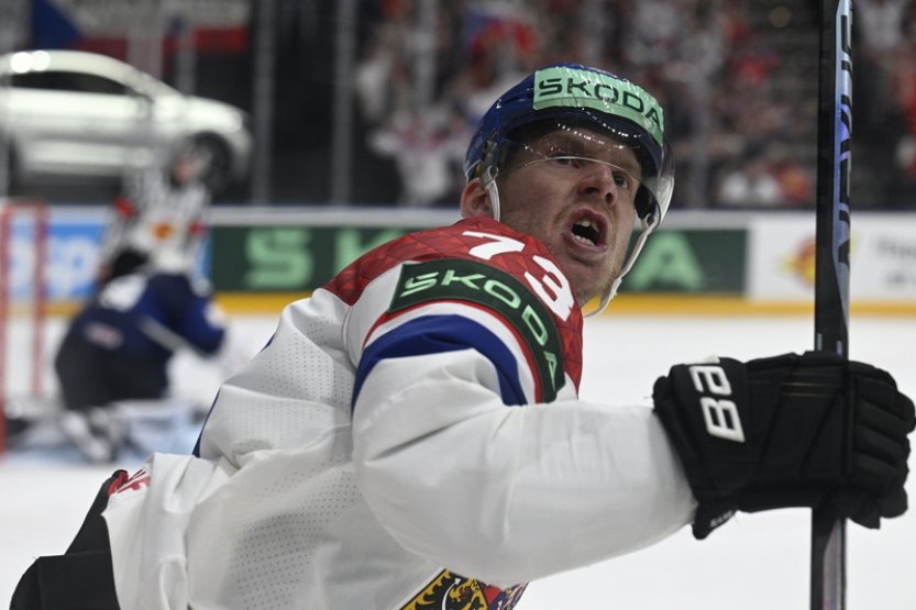 Ondřej Kaše ozdobil svou premiéru na MS vítězným gólem v nájezdech