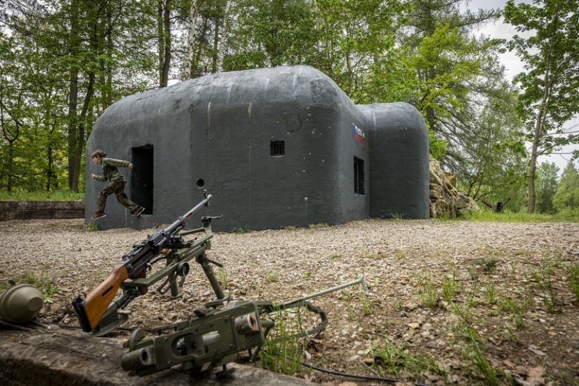 Objekt lehkého opevnění na okraji Liberce je přístupný v podobě z roku 1938