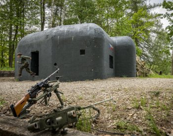 Objekt lehkého opevnění na okraji Liberce je přístupný v podobě z roku 1938