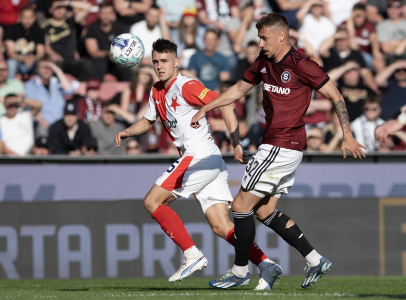 Sparta navzdory oslabení remizovala se Slavií a přiblížila se obhajobě titulu