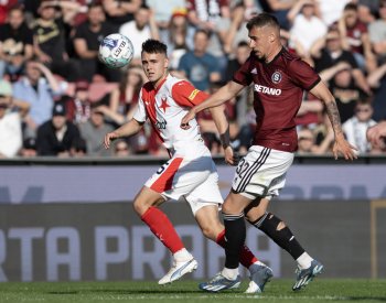 Sparta navzdory oslabení remizovala se Slavií a přiblížila se obhajobě titulu