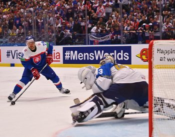 Hokejové MS, skup. B: Slováci porazili Kazachstán 6:2 a získali první body