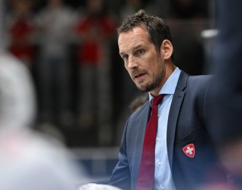 Kouč Švýcarů Fischer: Těším se na zápas s Čechy, hraje se ve skvělé atmosféře