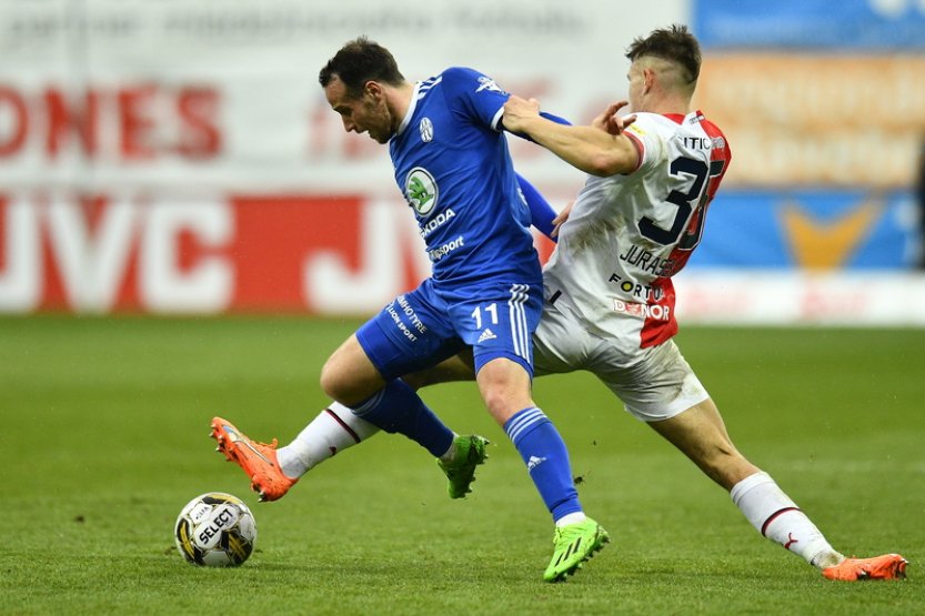 Fotbalisté Slavie se v lize pokusí udržet vítěznou bilanci proti Mladé Boleslavi