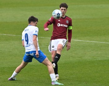 Fotbalisté Sparty se v případě výhry nad Ostravou přiblíží obhajobě titulu