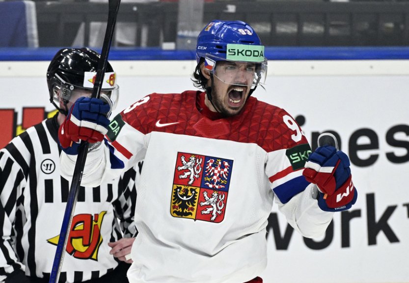 Stránský litoval, že jeho góly se Švýcary na vítězství nestačily