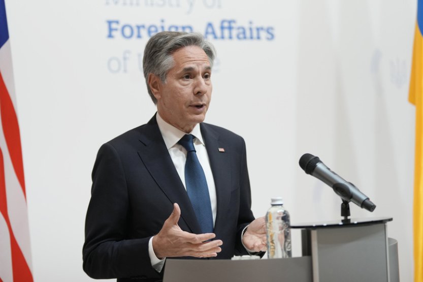 Blinken oznámil, že USA podpoří vyzbrojování Ukrajiny dvěma miliardami dolarů