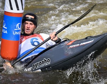 Přindiš vybojoval zlato na ME v časovce v kayakcrossu