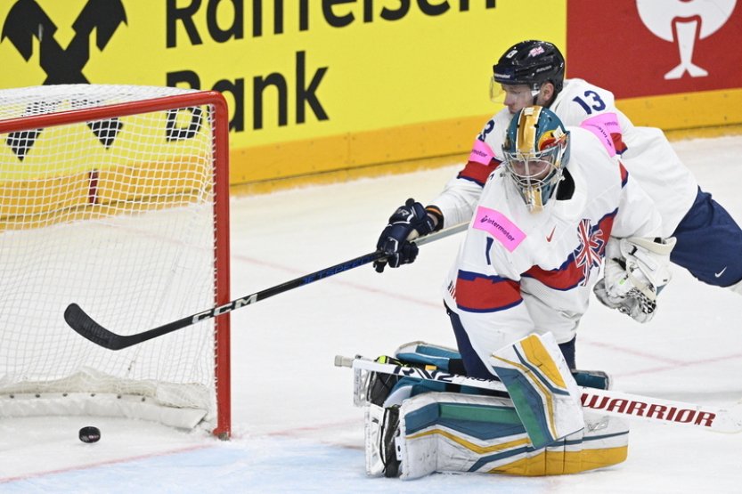 Hokejové MS, skup. A: Švýcaři porazili Brity 3:0 a vyhráli i čtvrtý zápas