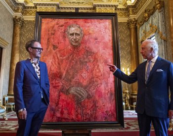 NYT: Rudá šokuje - nový portrét krále Karla III. se topí v symbolismu