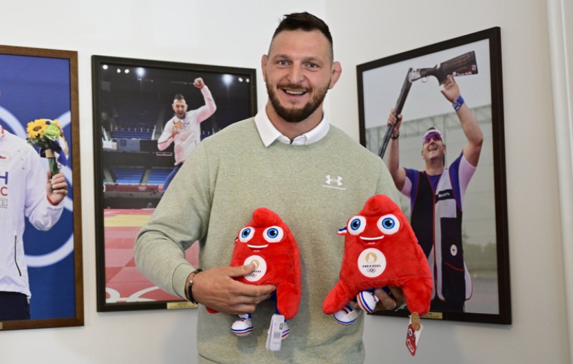 Judista Krpálek bude na OH v Paříži obhajovat zlato v kategorii nad 100 kg