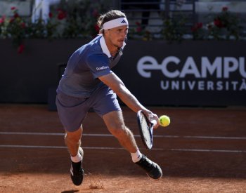 Zverev ukončil Tabilovu pouť na antuce v Římě a je poprvé letos ve finále