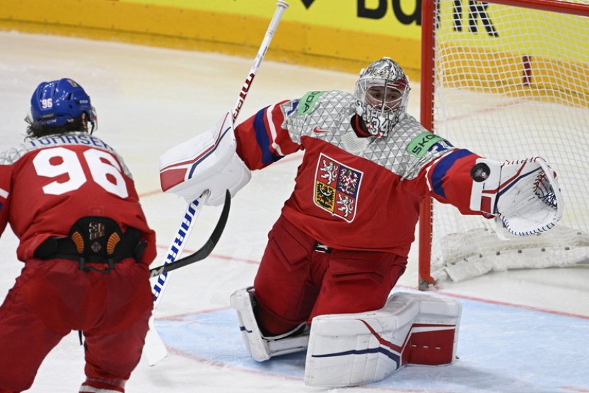 Nula je třešničkou na dortu, bral bych jakýkoli výsledek, řekl gólman Mrázek
