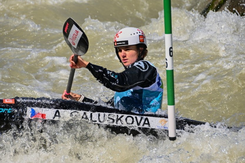 Kajakářka Galušková postoupila do finále ME a zajistila si olympiádu