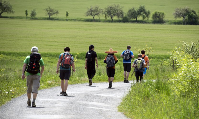 Na pochod Praha-Prčice vyrazilo 22.110 turistů, více než loni