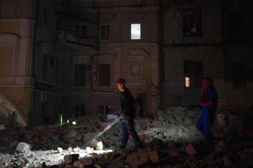 Ruský útok na Oděsu a Záporožskou oblast si vyžádal mrtvé a zraněné