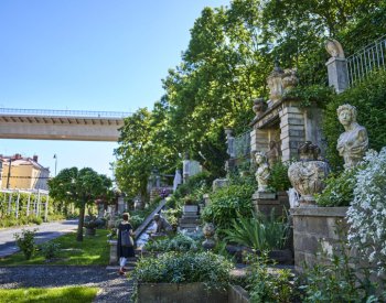 Příběh unikátní zahrady pod Nuselským mostem začal před sto lety