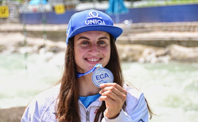 Gabriela Satková je vicemistryní Evropy na kánoi, do Paříže jede i Rohan