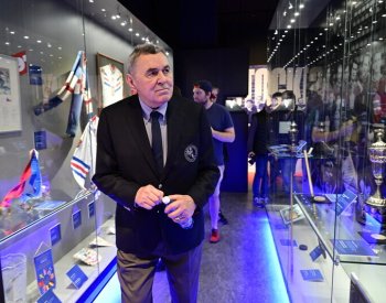 Legendární hokejista Nedomanský je nadšený z atmosféry na MS, Rusové mu nechybí