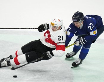 Švýcarští hokejisté porazili Finsko ve čtvrtfinále MS je čeká Německo