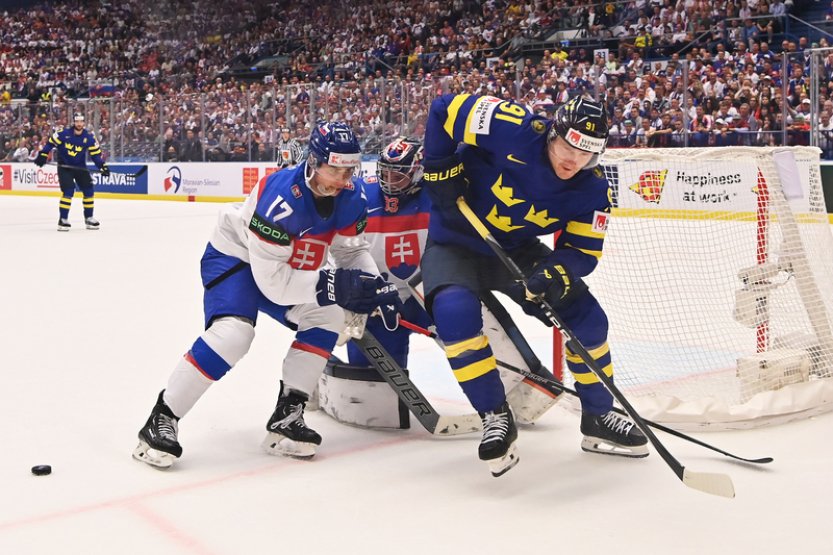Hokejisté Švédska porazili Slováky a udrželi stoprocentní bilanci