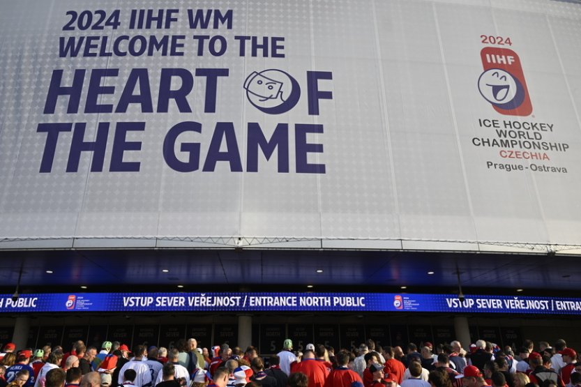 Divácký rekord hokejových MS bude v Praze a Ostravě překonán až v sobotu