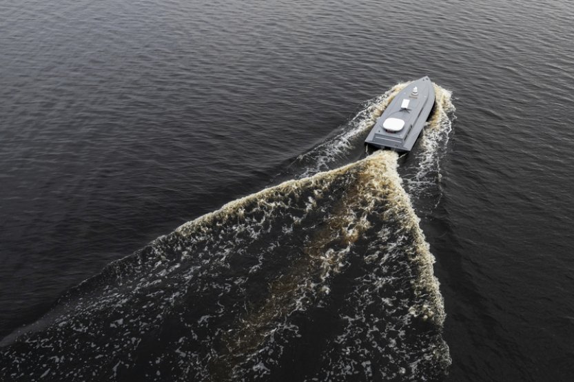 Šéf SBU uvedl, že Ukrajinci vybavili námořní drony Sea Baby raketomety Grad