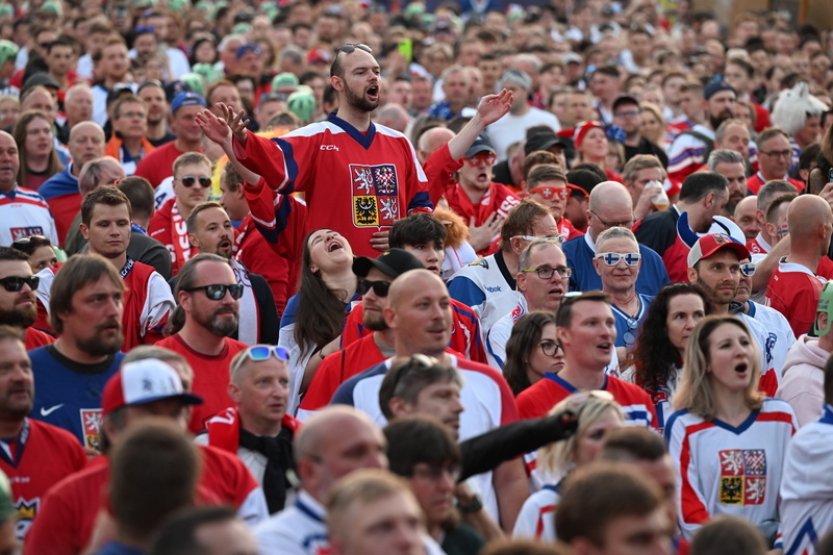 Fanoušci budou moci v neděli sledovat hokej na pražském Staroměstském náměstí
