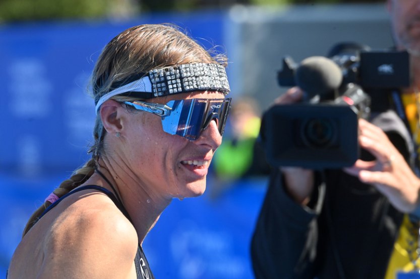 Triatlonistka Kuříková uhájila místo na OH, přestože jí závod v Cagliari nevyšel