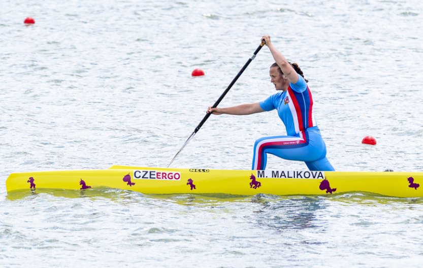 Kanoistka Malíková skončila na SP v Poznani druhá na neolympijském kilometru