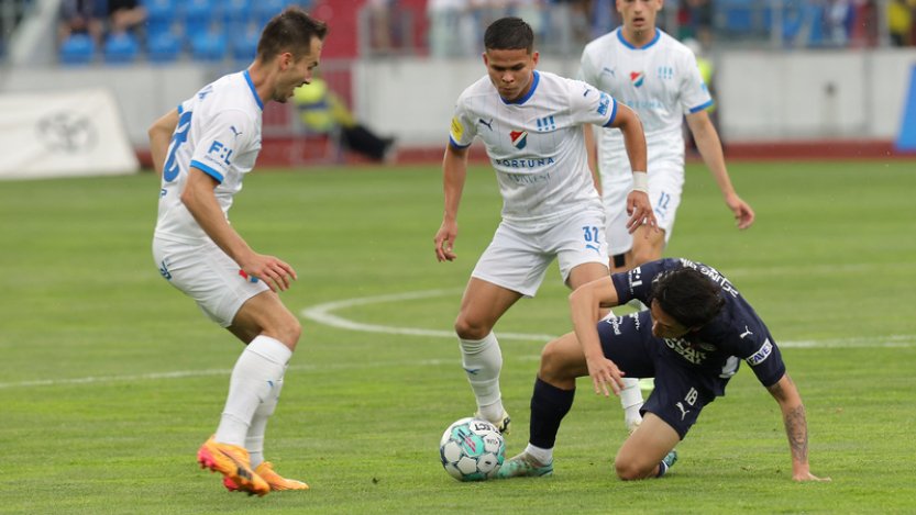 Ostrava rozdrtila Slovácko 6:0 a po 14 letech se vrací do pohárů