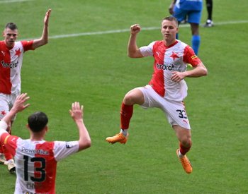Slavia porazila Mladou Boleslav 4:0, Jurečka předstihl v tabulce střelců Šulce