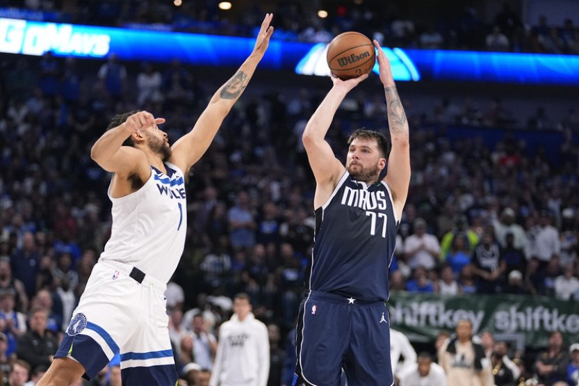 Dallas vyhrál i třetí utkání s Minnesotou a je také krok od finále NBA