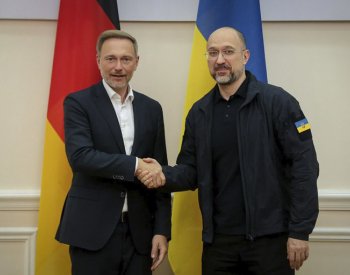 Německý ministr financí Lindner přijel do Kyjeva a slíbil další pomoc
