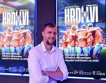 Souček fandil na finále, triumf hokejistů bere jako inspiraci před Eurem