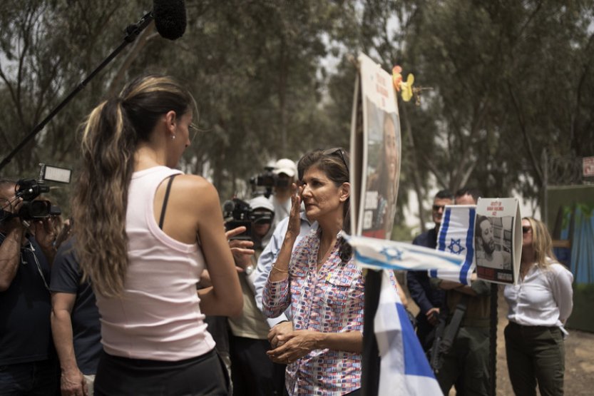 Haleyová čelí kritice za vzkaz, který napsala na izraelskou munici