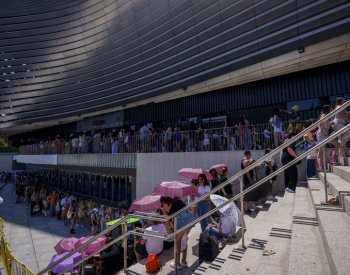 Koncertům Taylor Swiftové hrozí v Madridu pokuta za hlasitou hudbu