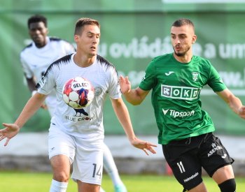 Fotbalisté Karviné vyhráli první zápas baráže o ligu na hřišti Vyškova 1:0