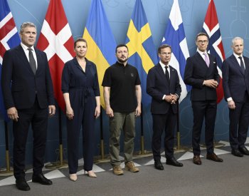 Zelenskyj přijel na summit se severskými lídry, podepsal bezpečnostní dohody