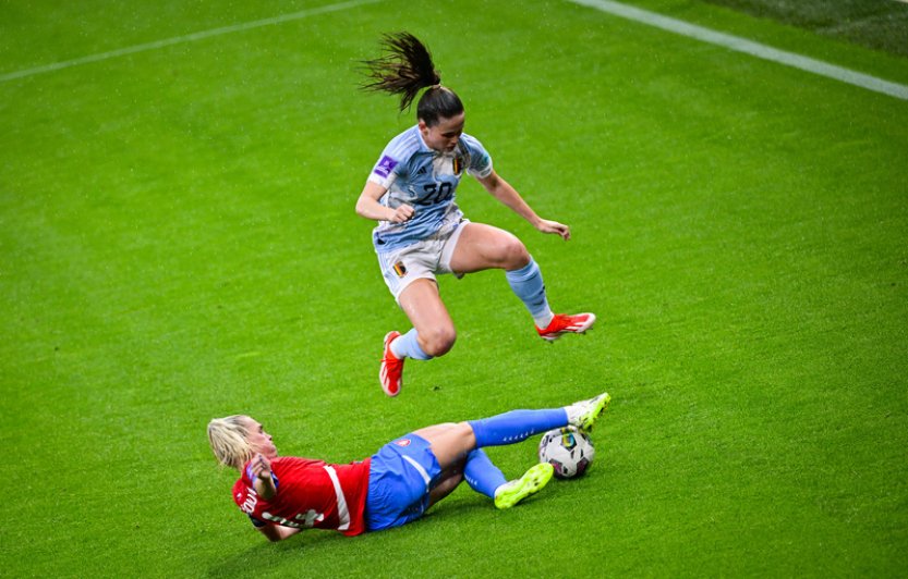 Fotbalistky doma podlehly Belgii a v kvalifikaci o Euro zůstávají bez bodu