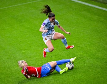 Fotbalistky doma podlehly Belgii a v kvalifikaci o Euro zůstávají bez bodu