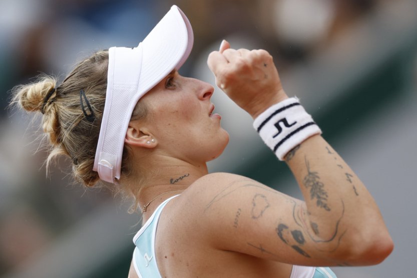 Vondroušová si osmifinále Roland Garros váží, proti Danilovičové čeká dřinu