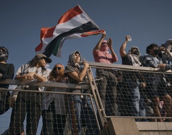 Propalestinští demonstranti vnikli do muzea v New Yorku, zasahovala policie