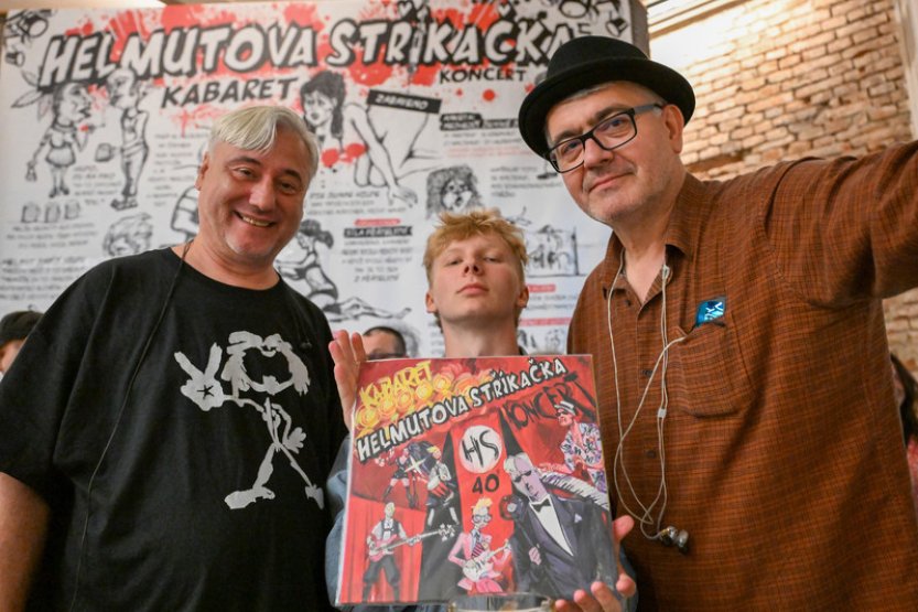 Brněnská kapela Helmutova Stříkačka křtí desku oslavující 40 let existence