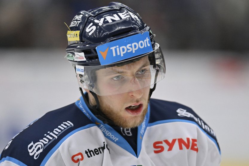 Hokejový útočník Rychlovský podepsal kontrakt v NHL s Detroitem