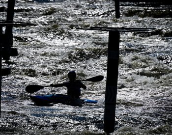 Zvýšená hladina Vltavy si vynutila změny v závodech SP ve vodním slalomu v Troji