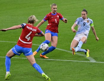 České fotbalistky neudržely vedení, po remíze 1:1 v Belgii ale mají první bod