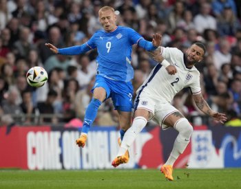 Angličtí fotbalisté v generálce na ME překvapivě podlehli Islandu 0:1